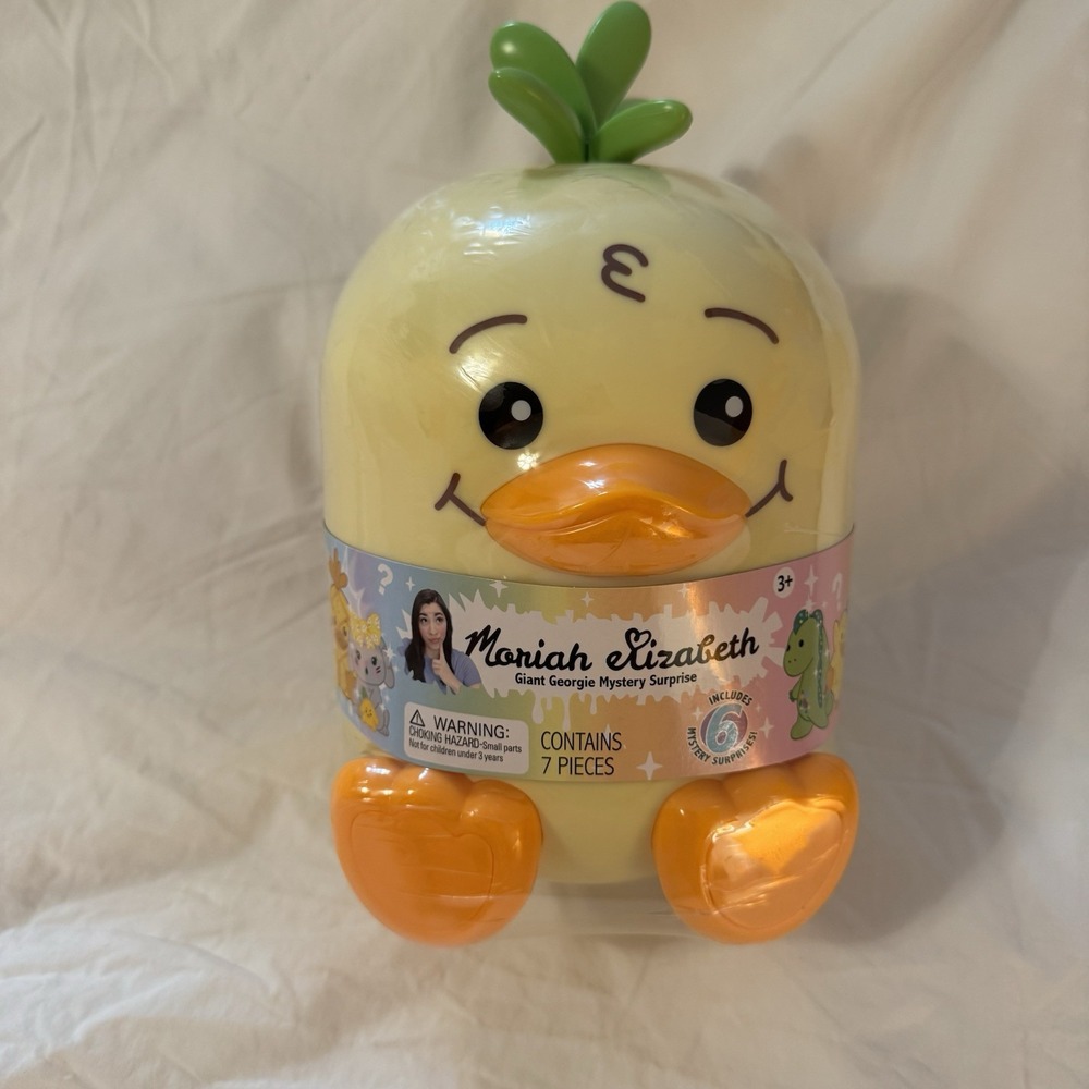 NEW, Sealed Moriah Elizabeth Giant Georgie 7 Mystery Surprises, Great for Easter